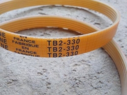 Řemen plochý, typ TB 2 - 330, 5 drážek