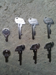 Sada klíčů k pokladně  Fujitsu G-930