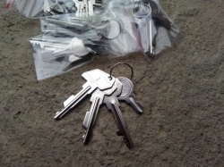 Sada klíčů k pokladnám SERD a SC, 4 ks.