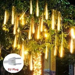 LED světelné řetězy BlueFire - LED Meteor Light - teplá bílá