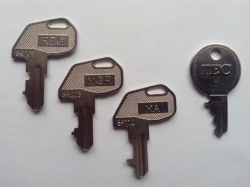 Sada klíčů k pokladně SERD 39T