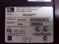 Profesionální, termotransferová tiskárna etiket ZEBRA 90Xi III
