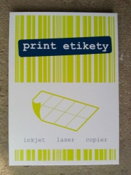  Print etikety A4, 105x148mm, 100 listů