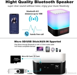 Bluetooth reproduktor s přehrávačem MP3, AUX, USB vstupem a SD slotem - Touch Sound S8 - VYBALENO