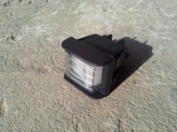 Vypínač čtyřpólový, podsvícený doutnavkou, 250V/16A, silikon. kryt 
