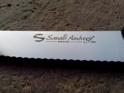SANELLI AMBROGIO - Supra Profesionale - kuchyňský nůž 11 cm, zubatý, stolní, steakový 
