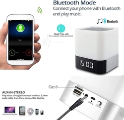 Bezdrátový, přenosný, Bluetooth reproduktor s vícebarevným dotykovým ovládáním