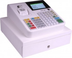 Registrační pokladna - ECR 550T  (malá zásuvka), barevný displej - připraveno na EET 
