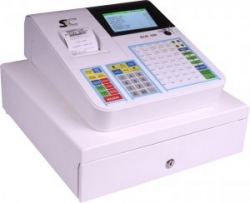 Registrační pokladna - ECR 550TF  (malá zásuvka), barevný displej - připraveno na EET 