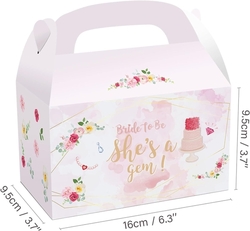 Krabičky svatební, dárkové, na výslužku 160×90×90 mm, 12 kusů, potisk  