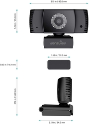Webová kamera wansview s krytem čočky pro soukromí