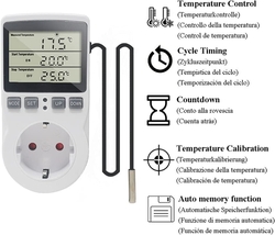 Digitální termostat s čidlem