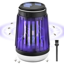 LED Mosquito - solární lampa, svítilna a lapač hmyzu 