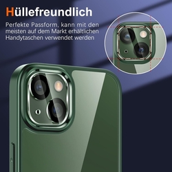 UniqueMe (3 kusy) Ochrana fotoaparátu pro iPhone 13/iPhone 13 mini - zelené - kopie