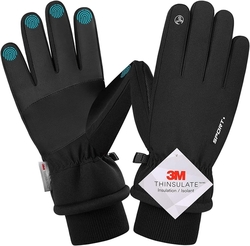  Voděodolné, zimní rukavice Songwin s funkcí dotyku pro dotykové displeje velikost " L "