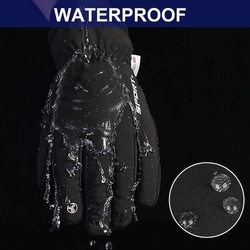  Voděodolné  zimní rukavice Songwin s funkcí dotyku pro dotykové displeje