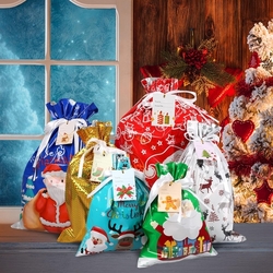  Awroutdoor - vánoční sáčky se stahovací šňůrkou, 36 ks