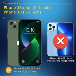 UniqueMe (3 kusy) Ochrana fotoaparátu pro iPhone 13/iPhone 13 mini - kopie