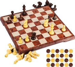 Magnetická šachová hra 31,2 cm × 31,2 cm