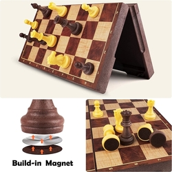 Magnetická šachová hra 31,2 × 31,2 cm