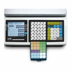 Obchodní váha s tiskem účtenky CAS CT-100 do 15 kg 