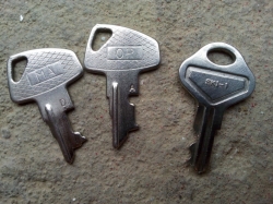 Sada klíčů k pokladnám SHARP