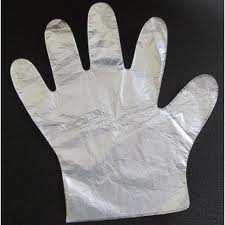 Mikrotenové rukavice na jedno použití (HDPE), pro ženy, 100ks 