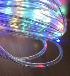 Infankey 200 LED řetězová světla s dálkovým ovládáním, 20 metrů, color