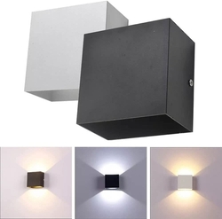 LED nástěnné svítidlo WOLF 6W / 3000 K teplá bílá, interiér