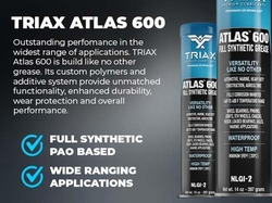 TRIAX Atlas 600 Blue Fully Synthetic Grease - špičkové plně syntetické plastické mazivo