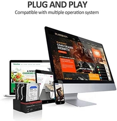 Bruce & Shark - Dokovací stanice 3 IDE HDD/SSD IDE & SATA 2,5″/3,5″ 