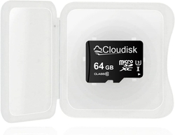 Micro SD karta Cloudisk s SD adaptérem (64 GB) - 1 kus