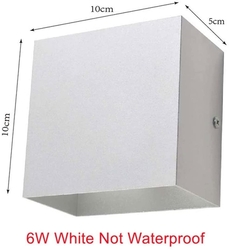 LED nástěnné svítidlo WOLF 6W / 3000 K teplá bílá, interiér