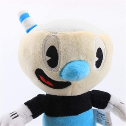 Moovi 2 PCS/Set Cuphead & Mugman Plyšové postavičky z videohry  (25 cm) Figurky