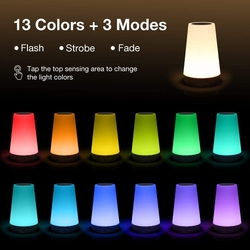 LED lampa na noční stolek
