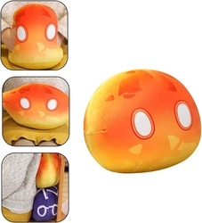 Gen-shin Impact - měkký plyšový polštář o pr. 30cm + přívěšek na klíče