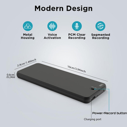 Diktafon Tonnlog 128GB