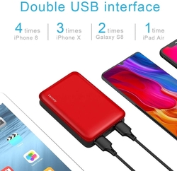 Power banka  Vancaly 10000 mAh, 2 x výstup USB - 2,4 A