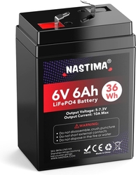 NASTIMA - Dobíjecí baterie 6V/6Ah LiFePO4 s BMS ochranou