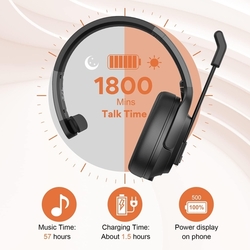 Náhlavní souprava Bluetooth EKSA H1 s mikrofonem