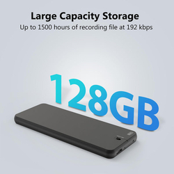 Diktafon Tonnlog 128GB