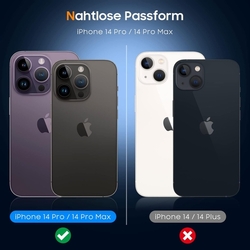 UniqueMe (3 kusy) Ochrana fotoaparátu pro iPhone 14 Pro Max