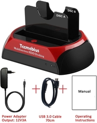 Dokovací stanice pro HDD-SATA pevné disky s USB 2.0