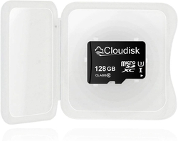 Paměťová karta Cloudisk Micro SDXC C10 A2 U3, 128GB s adaptérem pro SD karty
