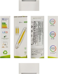 EIMOPE R7s LED žárovka 118 mm 20 W, neutrální bílá 4500 K, NAHRAZURE 200w