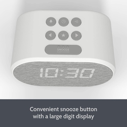 Digitální budík s rádiem / FM  a USB portem - i-box Lite 