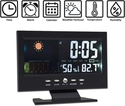 Digitální budík Lancoon s meteorologickou stanicí