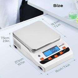 Bonvoisin - Laboratorní přesná váha 5000 g x 0,01 g 