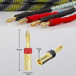 High-End reproduktorový kabel - bezkyslíkatá měď, 2x 6,3 mm² / 2,5 m