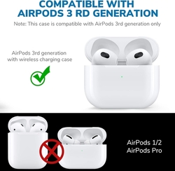 Silikonové pouzdro kompatibilní s AirPods 3